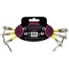 imageErnie Ball 6in AngleAngle Patch Cable 3Pack White P06051Black