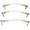 imageErnie Ball 6in AngleAngle Patch Cable 3Pack White P06051White