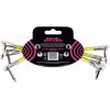 imageErnie Ball 6in AngleAngle Patch Cable 3Pack White P06051White