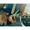 imageErnie Ball Axis Dual Radius Capo  2in1 Reversible Capo for Electric and Acoustic Guitar  WhiteBlack Satin