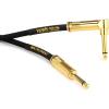 imageErnie Ball Braided Instrument Cable StraightAngle 10ft Neon Yellow P06080Black