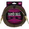 imageErnie Ball Braided Instrument Cable StraightAngle 10ft Neon Yellow P06080Pay Dirt