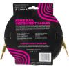 imageErnie Ball Braided Instrument Cable StraightAngle 10ft Neon Yellow P06080Pay Dirt