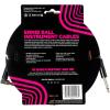 imageErnie Ball Braided Instrument Cable StraightAngle 10ft Neon Yellow P06080Pumpkin Pie