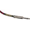 imageErnie Ball Braided Instrument Cable StraightAngle 10ft Neon Yellow P06080RedBlack