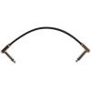 imageErnie Ball Flat Ribbon Patch Cable 3Pack 6in Black P06221Black