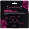 imageErnie Ball Flat Ribbon Patch Cable 3Pack 6in Black P06221Black