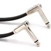 imageErnie Ball Flat Ribbon Patch Cable 3Pack 6in Black P06221Black