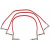 imageErnie Ball Flat Ribbon Patch Cable 3Pack 6in Black P06221Red