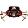 imageErnie Ball Flat Ribbon Patch Cable 3Pack 6in Black P06221Red