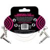 imageErnie Ball Flat Ribbon Patch Cable 3Pack 6in Black P06221White