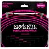imageErnie Ball Flat Ribbon Patch Cable 3Pack 6in Black P06221White