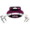 imageErnie Ball Flat Ribbon Patch Cable 3Pack 6in Black P06221White