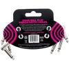 imageErnie Ball Flat Ribbon Patch Cable 3Pack 6in Black P06221White