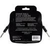 imageErnie Ball Flex Instrument Cable StraightStraight 20ft  Black P06435