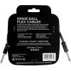 imageErnie Ball Instrument Cable 14quot Mono Green 10ft P06414Black