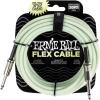 imageErnie Ball Instrument Cable 14quot Mono Green 10ft P06414Glow