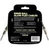 imageErnie Ball Instrument Cable 14quot Mono Green 10ft P06414Glow