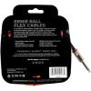 imageErnie Ball Instrument Cable 14quot Mono Green 10ft P06414Orange