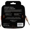 imageErnie Ball Instrument Cable 14quot Mono Green 10ft P06414Orange