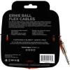 imageErnie Ball Instrument Cable 14quot Mono Green 10ft P06414Orange