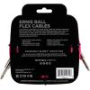 imageErnie Ball Instrument Cable 14quot Mono Green 10ft P06414Pink