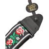 imageErnie Ball Jacquard GuitarBass StrapWinter Rose