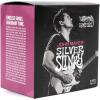 imageErnie Ball John Mayer Silver Slinky Nickel Wound Electric Guitar Strings 3Pack Tin  10547 Gauge6Pack