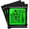 imageErnie Ball Papa Hets Hardwired Master Core Signature Electric Guitar Strings 3Pack Tin Limited Edition 1150 Gauge P03821Guitar Strings
