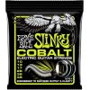 imageErnie Ball Skinny Top Heavy Bottom Slinky Cobalt Electric Guitar Strings 1052 Gauge P02715Regular 1046
