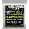imageErnie Ball Super Slinky Flatwound Bass Guitar Strings 45100 Gauge P02814Regular 50105