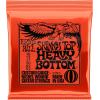imageErnie Ball Turbo Slinky Nickel Wound Electric Guitar Strings 9546 Gauge P02224Skinny Top Heavy Bottom 1052