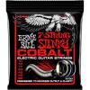imageErnie Ball 7String Power Slinky Cobalt Electric Guitar Strings 1158 Gauge P02729Skinny Top Heavy Bottom 1062