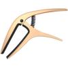 imageErnie Ball Axis Dual Radius Capo  2in1 Reversible Capo for Electric and Acoustic Guitar  WhiteGold Satin