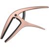 imageErnie Ball Axis Dual Radius Capo  2in1 Reversible Capo for Electric and Acoustic Guitar  WhiteRose Gold