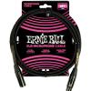 imageErnie Ball Braided XLR Mircrophone Cable 20ft Black P06392Braided Black
