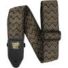 imageErnie Ball Classic Jacquard GuitarBass Strap  Golden Waves