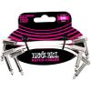 imageErnie Ball Flat Ribbon Patch Cable 3Pack 6in Black P06221White