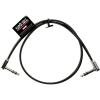 imageErnie Ball Flat Ribbon Stereo Patch Cable 2Pack 12in Black P0640524 inch