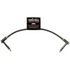 imageErnie Ball Flat Ribbon Stereo Patch Cable 2Pack 12in Black P064056 inch