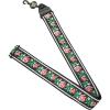 imageErnie Ball Jacquard GuitarBass StrapWinter Rose