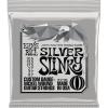 imageErnie Ball John Mayer Silver Slinky Nickel Wound Electric Guitar Strings 3Pack Tin  10547 GaugeSingle Pack
