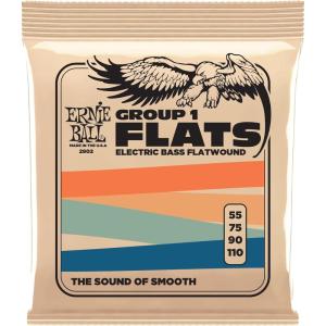 imageErnie Ball 5String Flatwound Bass Guitar Strings 45130 Gauge P02810Group I 55110