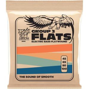 imageErnie Ball 5String Flatwound Bass Guitar Strings 45130 Gauge P02810Group III 45100