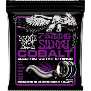 imageErnie Ball 7String Power Slinky Cobalt Electric Guitar Strings 1158 Gauge P02729Power 1158