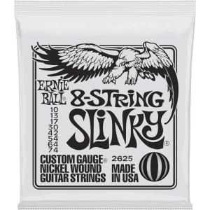 imageErnie Ball 8String Skinny Top Heavy Bottom Slinky Nickel Wound Electric Guitar Strings 980 Gauge P02624Original 1074
