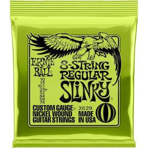 imageErnie Ball 8String Skinny Top Heavy Bottom Slinky Nickel Wound Electric Guitar Strings 980 Gauge P02624Regular 1074