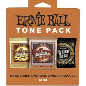imageErnie Ball Acoustic Tone Pack Light Guitar Strings 1152 Gauge P03314Medium Light 1254