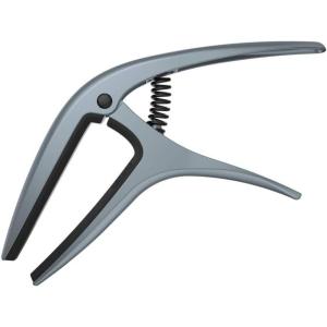 imageErnie Ball Axis Dual Radius Capo  2in1 Reversible Capo for Electric and Acoustic Guitar  WhiteBlue Steel