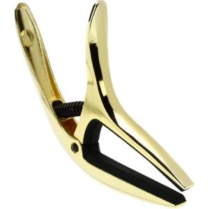 imageErnie Ball Axis Dual Radius Capo  2in1 Reversible Capo for Electric and Acoustic Guitar  WhiteGold